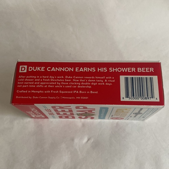 DUKE CANNON BIG BEER SOAP FRESH SQUEEZED IPA 10oz NIB - Picture 6 of 9